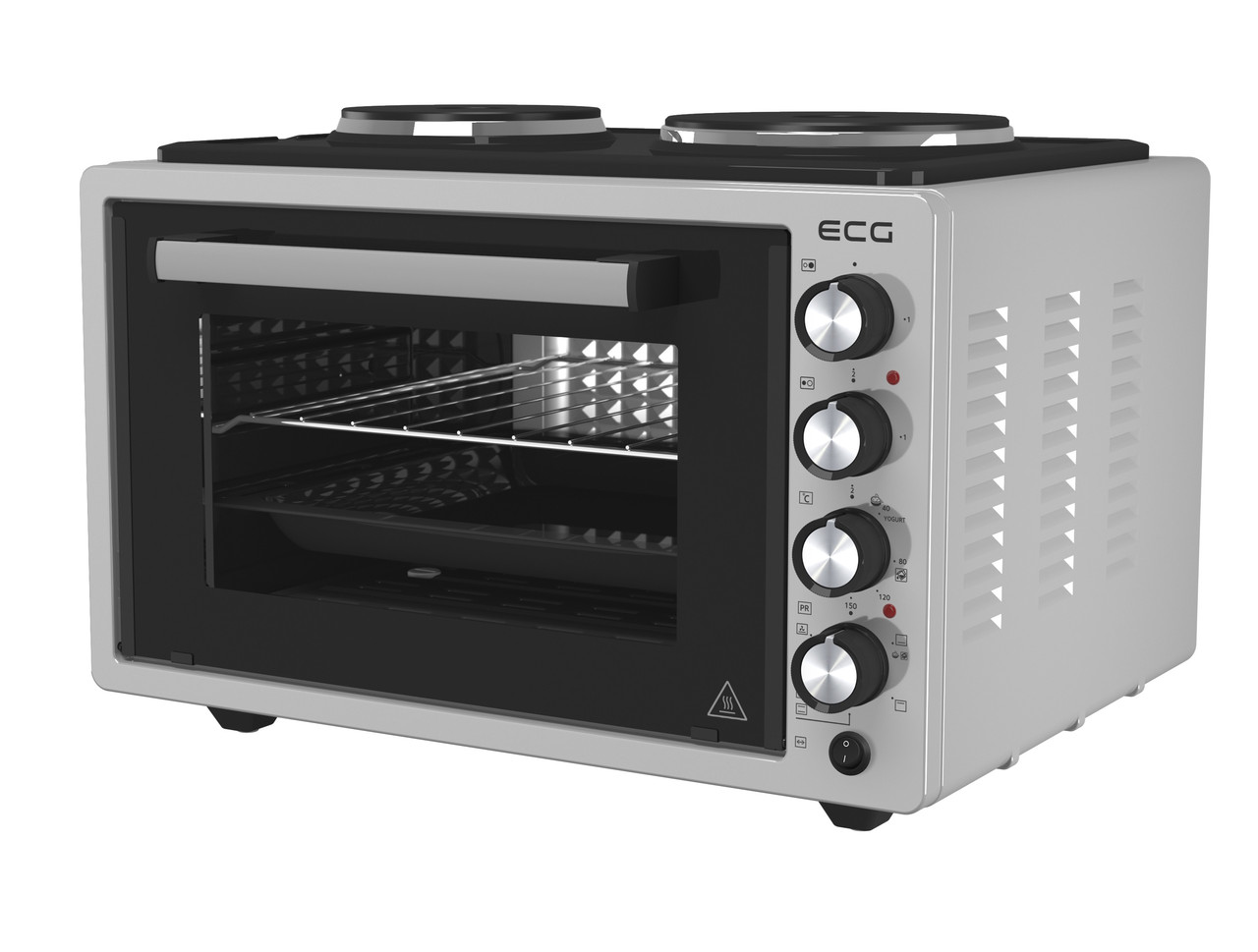 Електродуховка із конфорками ECG ETH 3701G 37 л