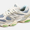Чоловічі кросівки New Balance 9060 Bricks Wood Нью Беланс 9060 Брікс Вуд бежево-сірі замша текстиль унісекс, фото 8