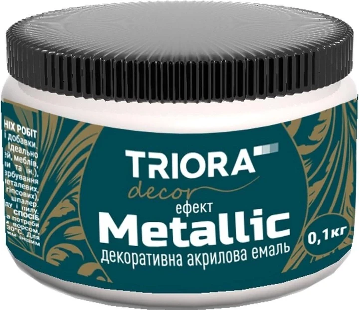 Декоративна акрилова емаль ТМ" TRIORA" 0,1кг 947 Червоне вино