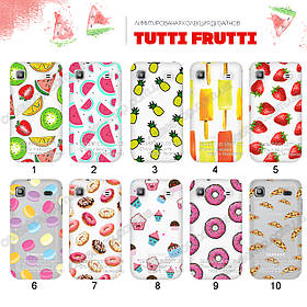 Прозорий чохол з малюнком для Samsung i9001 Galaxy S Plus (80 дизайнів)