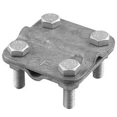 Затискач дріт/дріт D=8-10mm сталевий гарячеоцинкований 04/88.2 ОСН