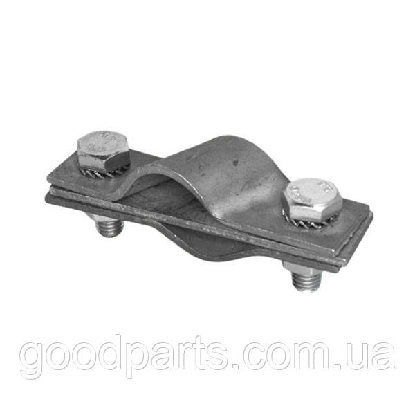 Затискач прут D=16mm/смуга 40mm/дріт D=8-10mm сталевий гальванічно оцинкований 42/168.3 ОС