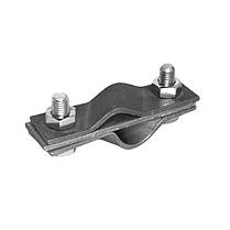 Затискач прут D=16mm/смуга 40mm/дріт D=8-10mm сталевий гальванічно оцинкований 42/168.3 ОС, фото 3