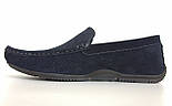 Замшеві літні мокасини з перфорацією сині Rosso AvangardM5 Blu Night Perf, фото 3
