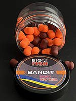 Вафтерс Моно Bandit, Squid - Krill (дамблс 8*12 мм), в банці два кольори