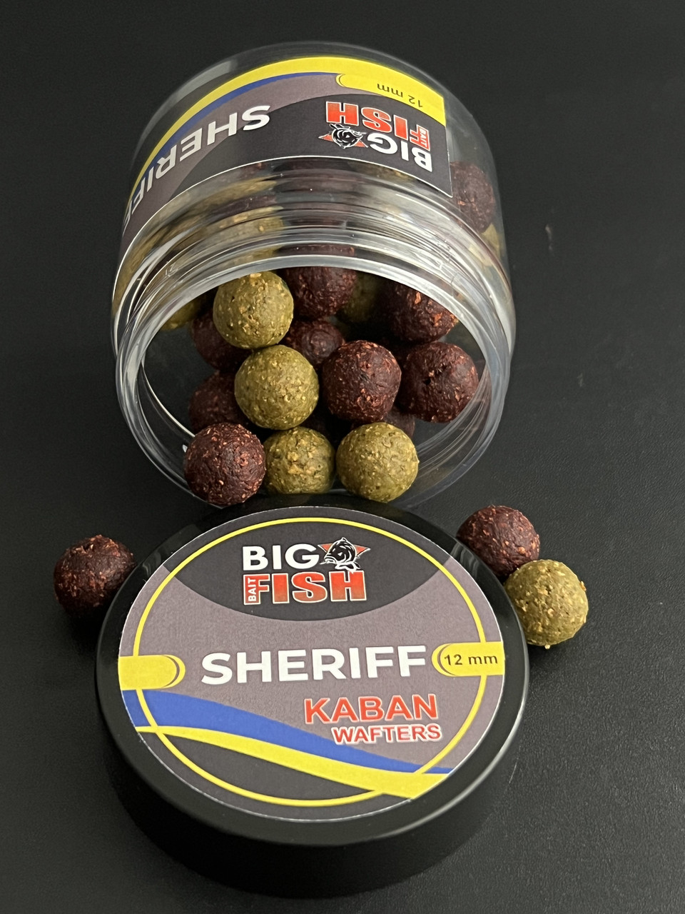 Вафтерс "КАБАН" SHERIFF (squid + Robin Red) в банці два кольори, 12 мм