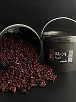 Пелетс Bandit, Squid - Krill (Premium Pellets), мікс 8 мм та 12 мм, відро 2,5 кг