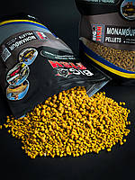 Пелетс monAmur, фірмовий солодкий аромат (Premium Pellets), мікс 4 мм та 6 мм, упаковка 0,9 кг