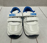 Дитячі шкіряні кросівки Weestep на липучці 23-25 білі, фото 4