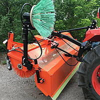 Щітка дорожня гідравлічна JCB 2,3 м з бункером, бічною щіткою, системою зрошення