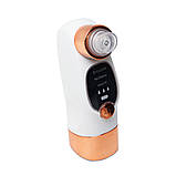 Вакуумний апарат для гідропілінгу та масажу обличчя прилад очищення пор та видалення чорних цяток з 6 насадками, фото 6