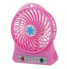 Портативний вентилятор на акумуляторі Portable Mini Fan WX-6501 акумуляторний міні вентилятор USB, фото 3