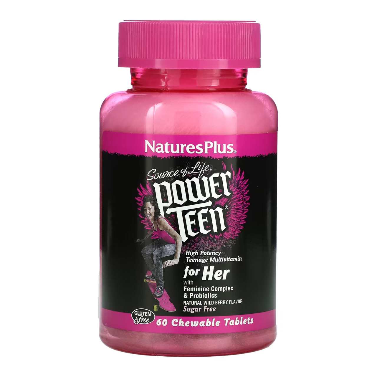 Power Teen Hers Chewable - 60 tabs, фото 1
