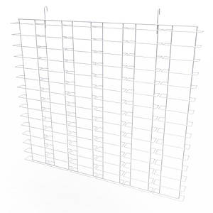 Секція під окуляри навісна 90 комірок, біла