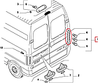 Задній правий ліхтар Fiat Ducato 244, Peugeot Boxer, Citroen Jumper (2002-2006), 1328427080, 6351AV, Autotechteile, Німеччина, фото 4