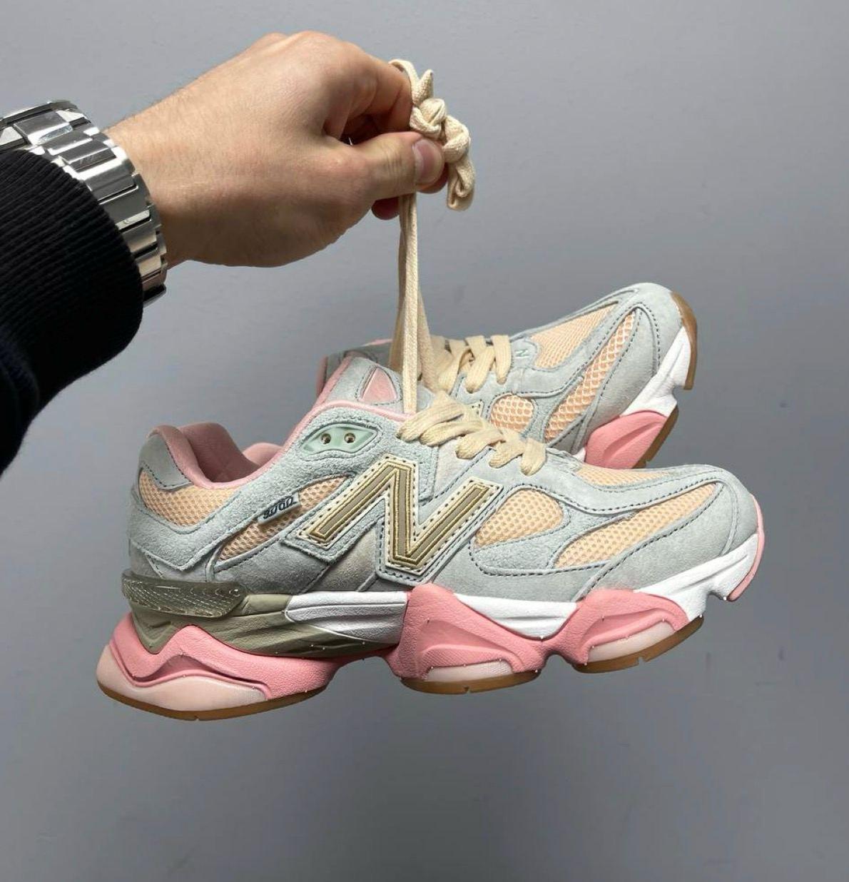 Кросівки New Balance 9060 Pink Joe Freshgoods Inside Voices Baby Shower Blue замшеві хіт весни 2023
