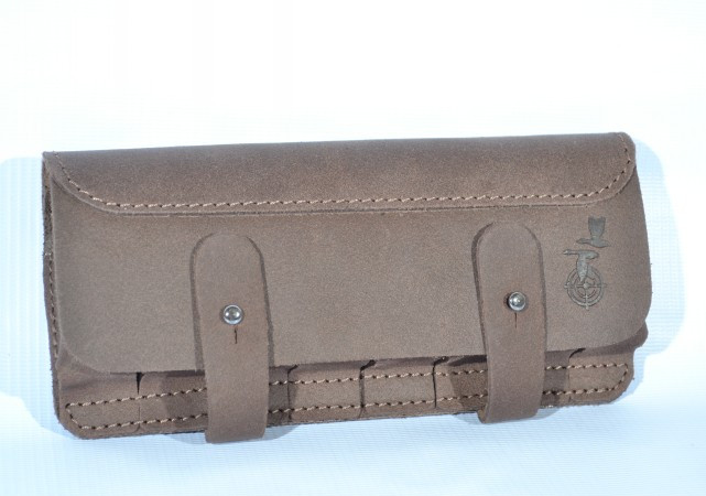 Підсумок 8 патронів шкіра Ретро