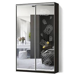 Матуюча наклейка для скла/дзеркала з імітацією пескотруйной обробки скла та дзеркала Індійські огірки