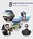 Футляр, для окулярів, на блискавці, чохол із карабіном "Classic Case". Чорний, фото 10