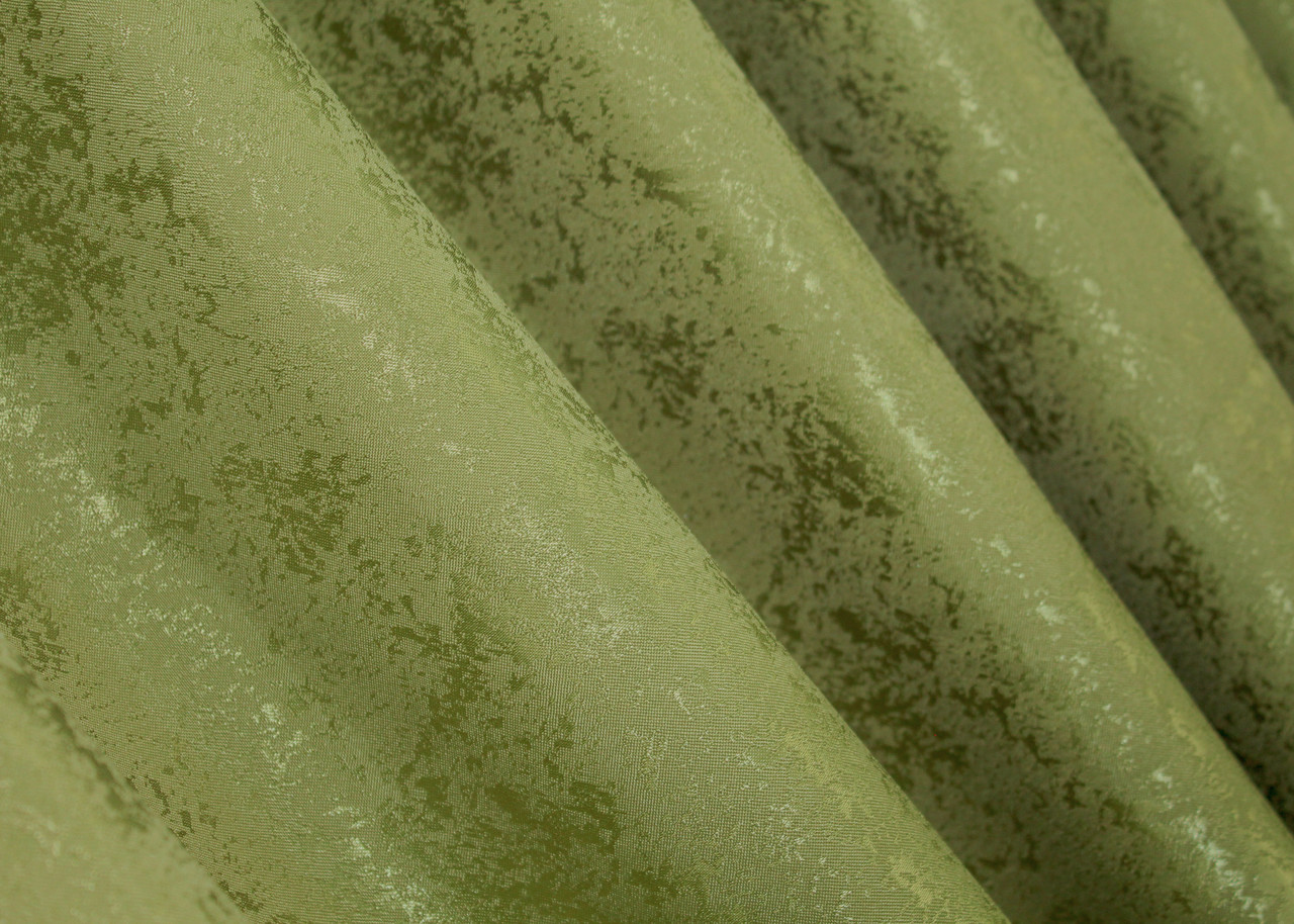 Шторна тканина жакард, колекція "Мармур Al1". Висота 2,8 м. Колір оливковий. Код 441ш, фото 1