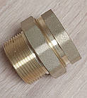 Американка латунна пряма ДУ 40 1 1/2" різьба В/З з`єднання під ключ