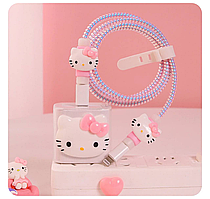 Захист / Чохол для зарядки Iphone hello kitty | Хелло Кіті