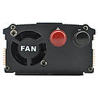 Перетворювач напруги AC/DC з 12V на 220V, 2000W, UKC / Автомобільний інвертор постійного струму, фото 6