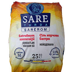 Сіль харчова Екстра 25кг, Румунія