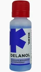 DELANOL — засіб для дезінфекції, ПСО та стерилізації інструментів від Dezik, 20 мл