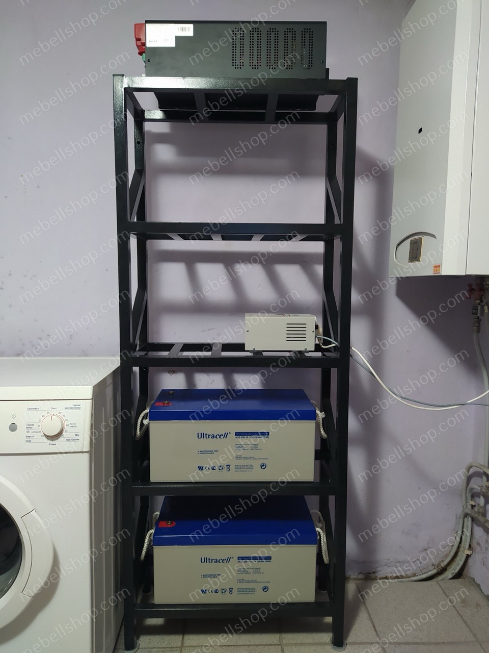 Стойка стеллаж для аккумуляторов 150Ah-350 Ah металлическая этажерка ...