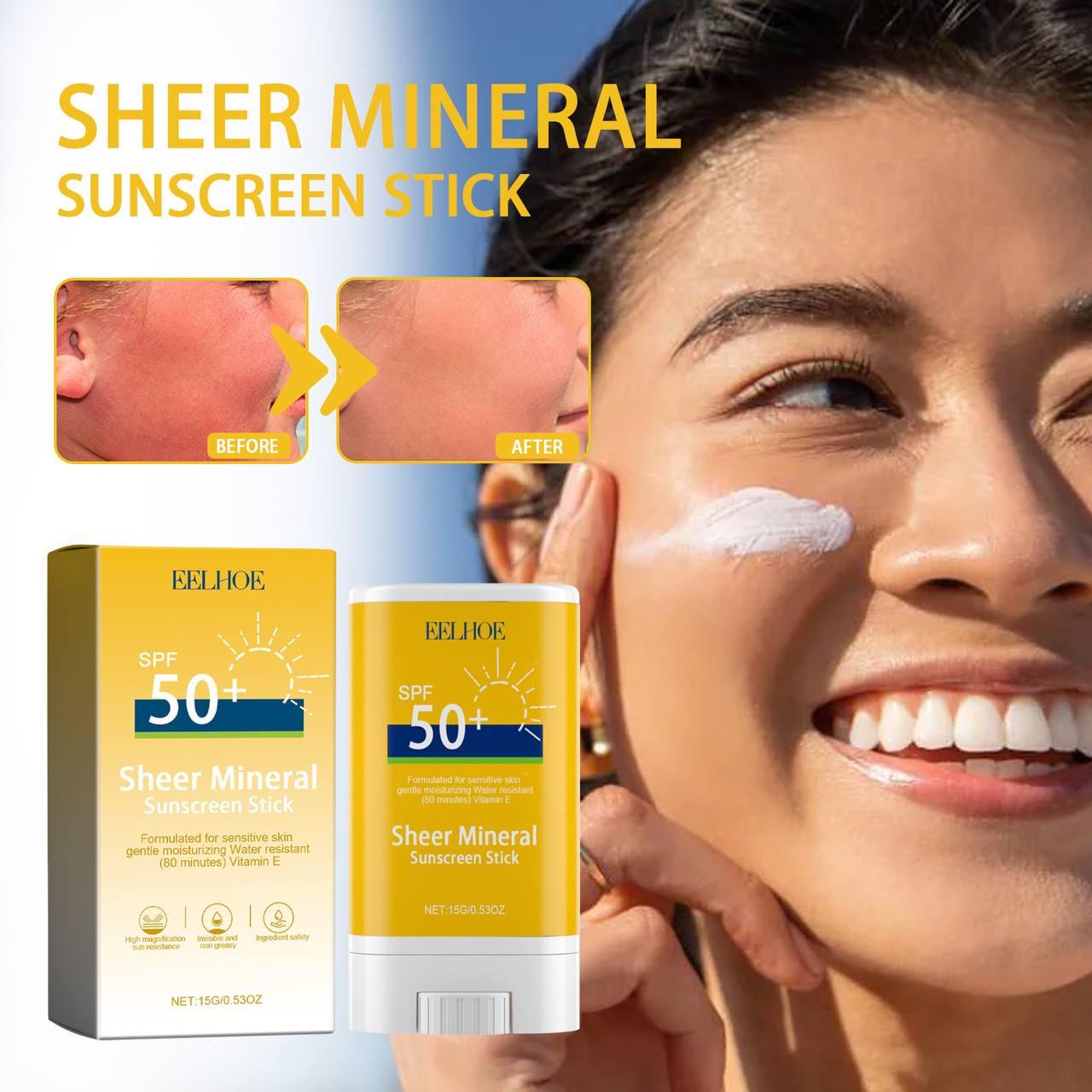 Сонцезахисний крем-стік Eelhoe SPF50+, 15 г