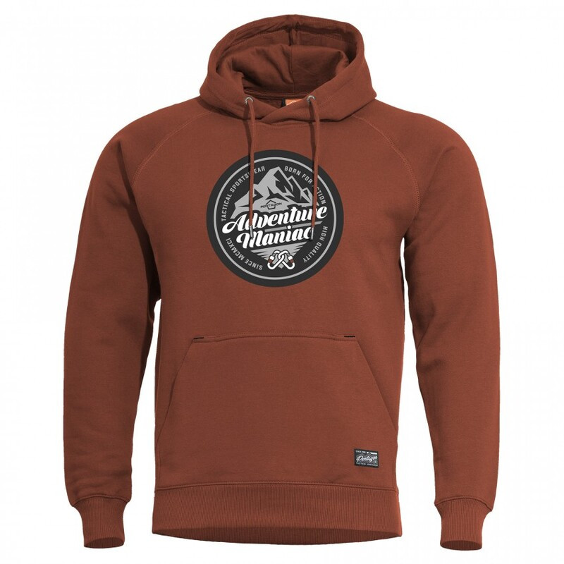 Светр Pentagon PHAETON HOOD SWEATER K09021-AM Medium, Maroon Red