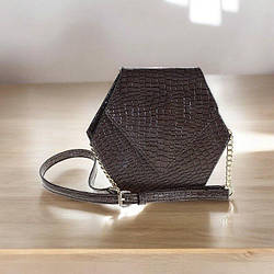 Міні сумка для дівчинки жіноча через плече Betty Pretty 967COFFEE