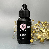 Каучукова база для гель лаку Saga Soft Rubber Base 30 мл