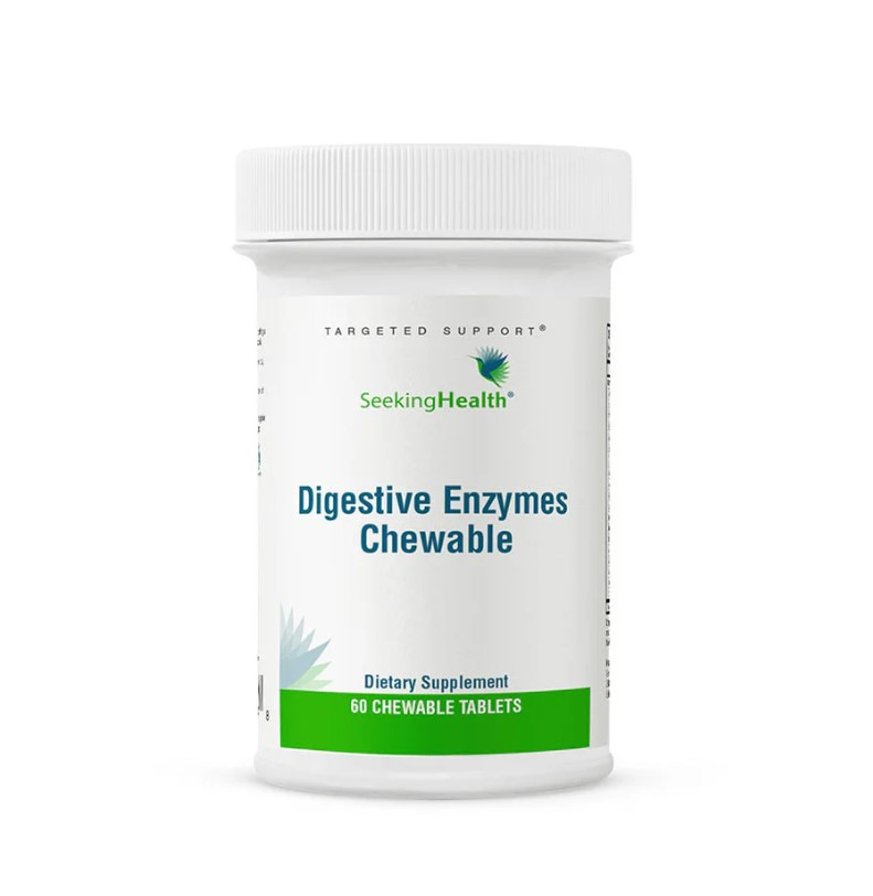 Seeking Health Digestive Enzymes Chewable / Травні ферменти 60 жувальних таблеток