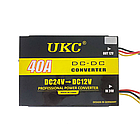 Автомобільний інвертор 40A, DC/DC 24В-12В / Автоінвертор / Перетворювач напруги для авто, фото 6