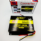 Автомобільний інвертор 40A, DC/DC 24В-12В / Автоінвертор / Перетворювач напруги для авто, фото 9