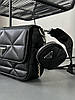 Жіноча сумка Prada Re-Nylon Padded Shoulder Black (Чорна) Прада Кросс Боді екошкіра на 1 відділення з гаманцем, фото 3