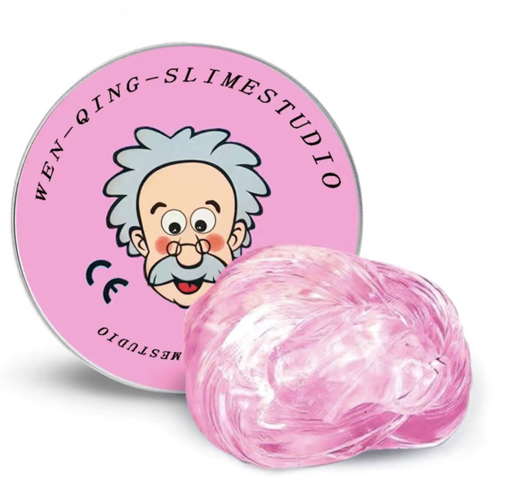 Розумний Пластилін HAND GUM Liquid Жуйка для Рук Рідке Скло колір Рожевий (00339)