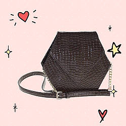 Модна сумка для дівчинки через плече Betty Pretty 967COFFEE