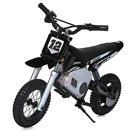 Мотоцикл електричний дитячий (мотор 24V250W, акумулятор 24V7AH, надувні колеса) Bambi M 5776AL-2 Чорний