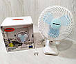 Настільний вентилятор Wimpex WX-707 для дому офісу 35 Вт Білий, фото 6