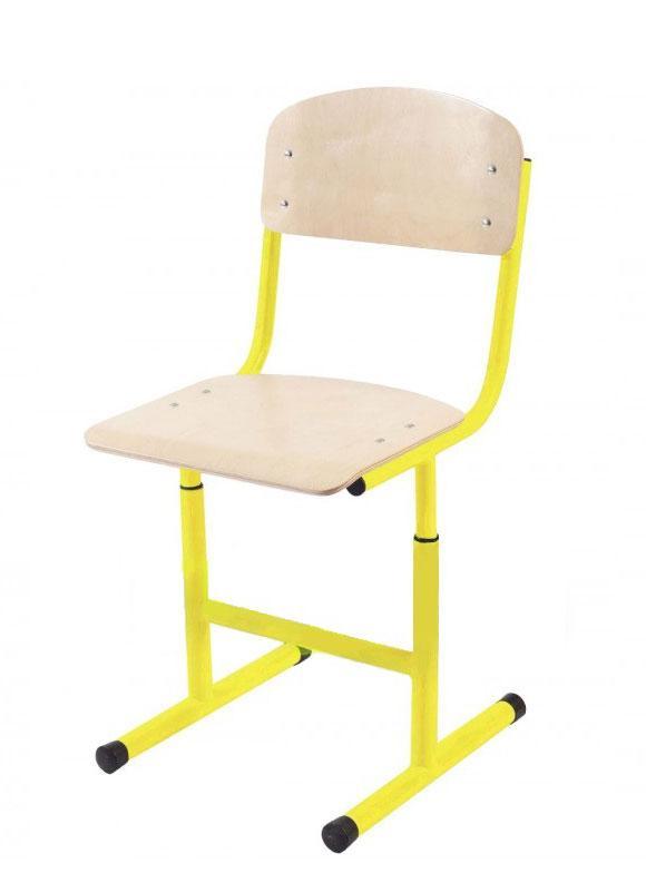 Стілець Т-подібний на круглій трубі, регульований по висоті №3-6