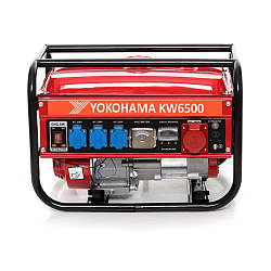 Генератор Газ/Бензин Yokohama KW6500 3-фазний, 3,5 кВт