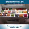 Покриття для столу, м'яке скло з фотодруком, Спеції у білих піалах 60 х 100 см (1,2 мм) МСПБ-tx402, фото 4