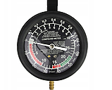 Манометр для перевірки тиску палива 0-1 кг/см2 з адаптерами Mar-Рol M57673, фото 4