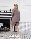 Костюм з шортами Мілан беж, фото 4