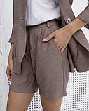 Костюм з шортами Мілан беж, фото 6