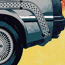 Плакат "Назад у майбутнє Ⅲ (частина 3 з 3), Back to the future", 60×43см, фото 3