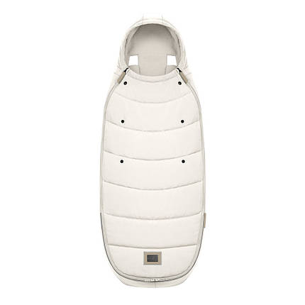 Чохол для ніжок Footmuff Cybex Platinum Off White | Конверт у візок, фото 1